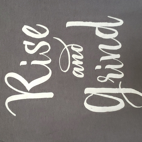 PJ Salvage Rise and Grind Sweatshirt, Grey, Sz M - Picture 3 of 12